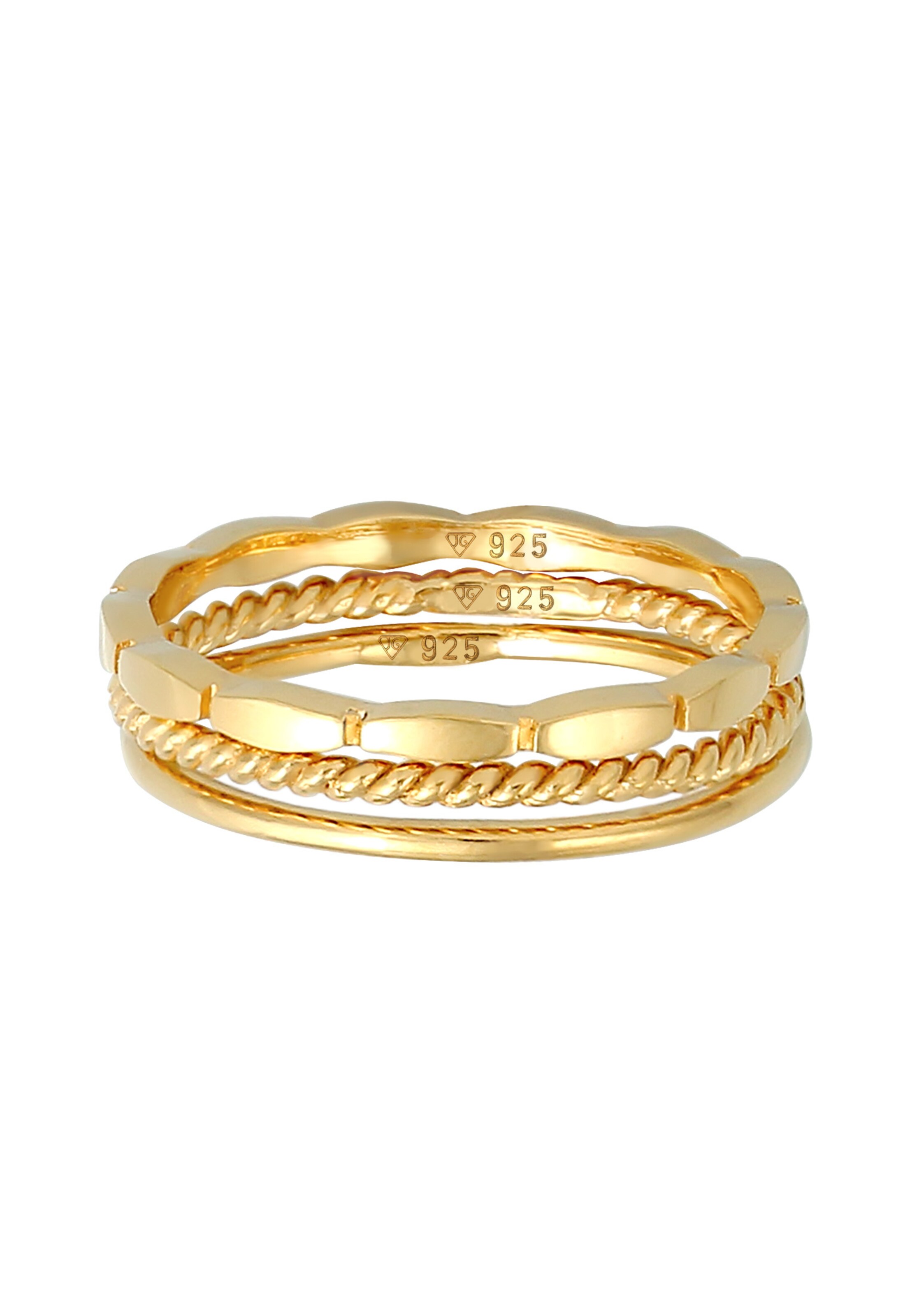 ELLI Ring 'Geo' in Gold
