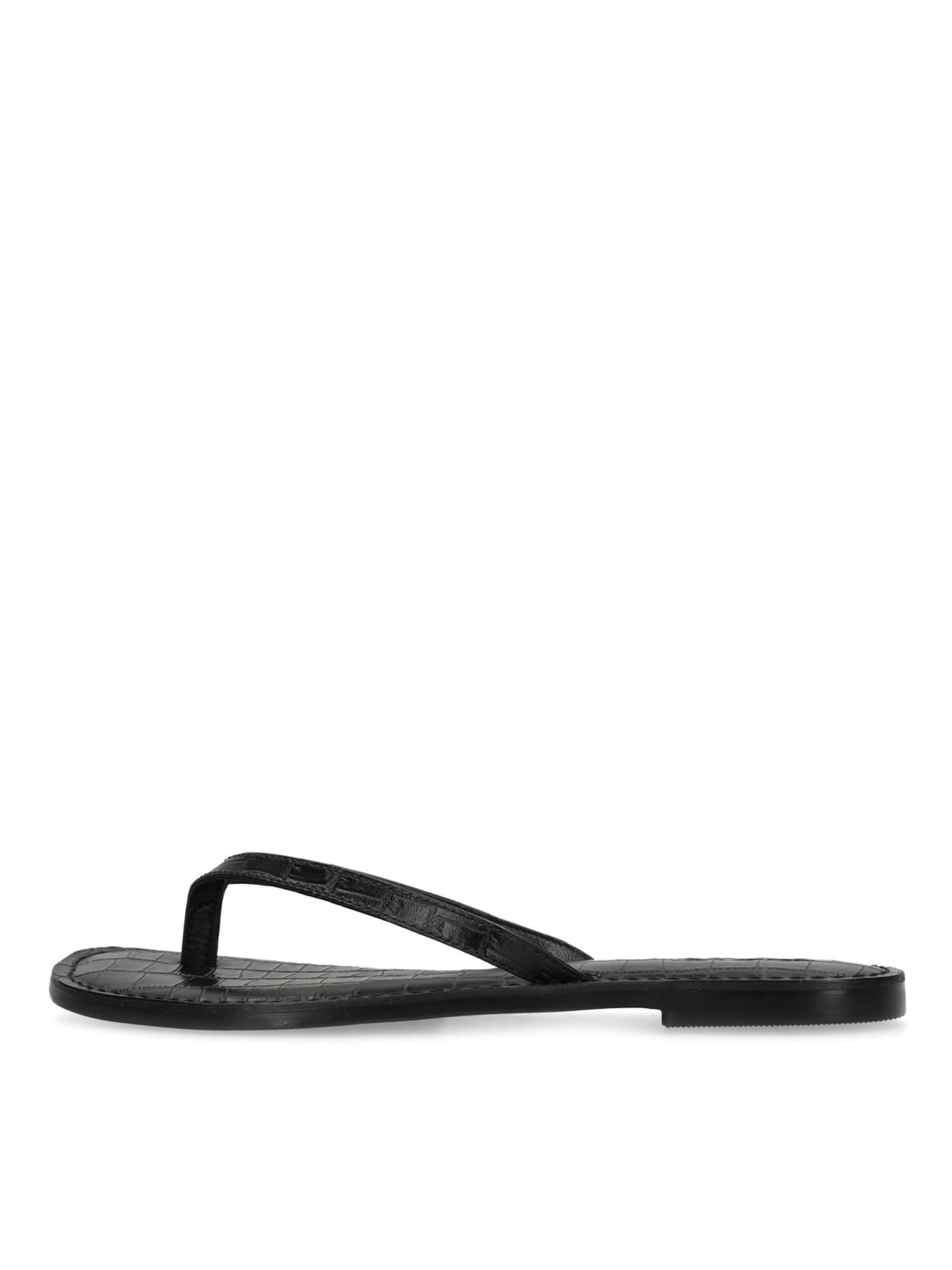 Tongs SACHA en noir