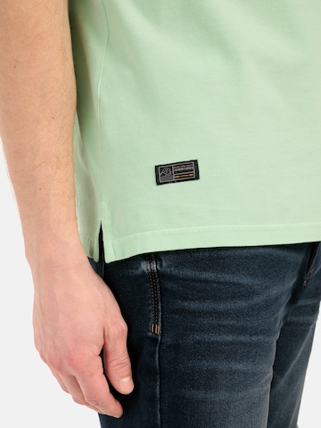 CAMEL ACTIVE Shirt 'Piqué' in Groen