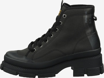 G-Star Footwear Lace-Up Ankle Boots in Black