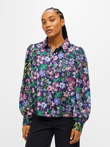 OBJECT Blouse 'MARIKA' in Zwart: voorkant