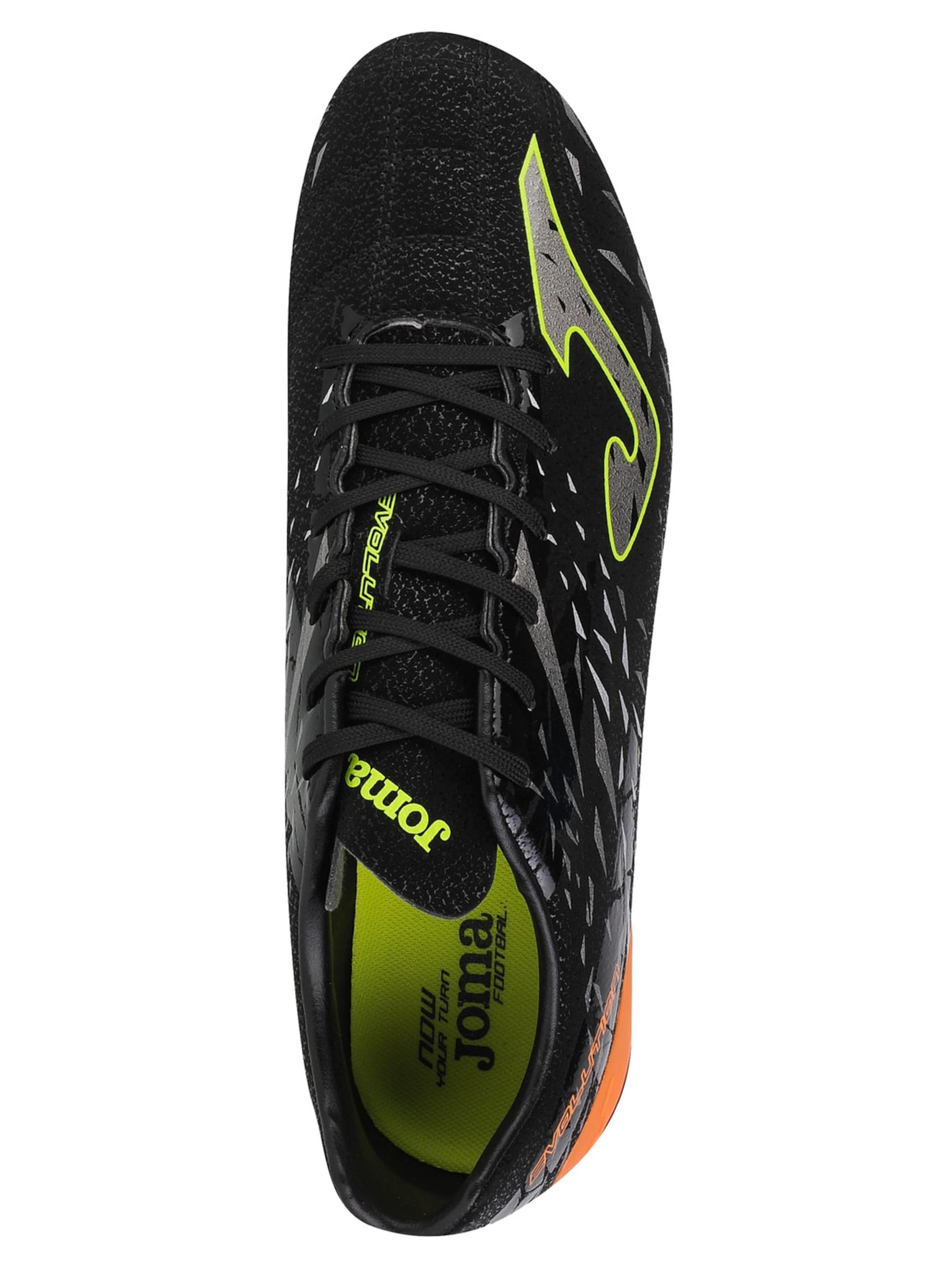 JOMA Soccer Cleats 'Evolution Cup 23 ECUS FG' in Black