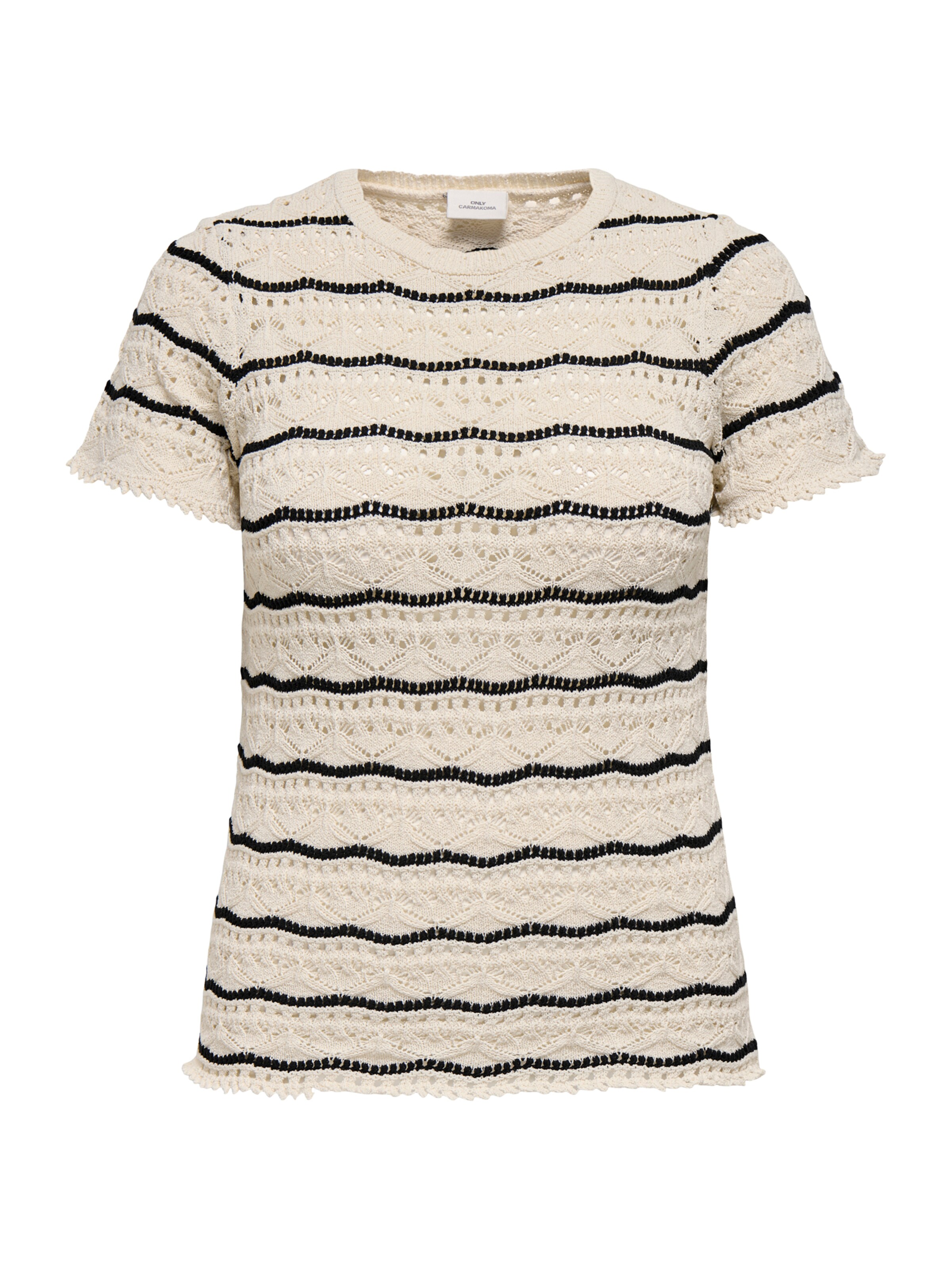 balts ONLY Carmakoma Džemperis 'CARAnnasofia': no priekšpuses