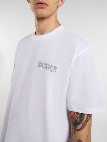 DICKIES Μπλουζάκι 'BRICKLANE' σε λευκό