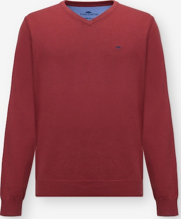 Pull-over FYNCH-HATTON en rouge : devant
