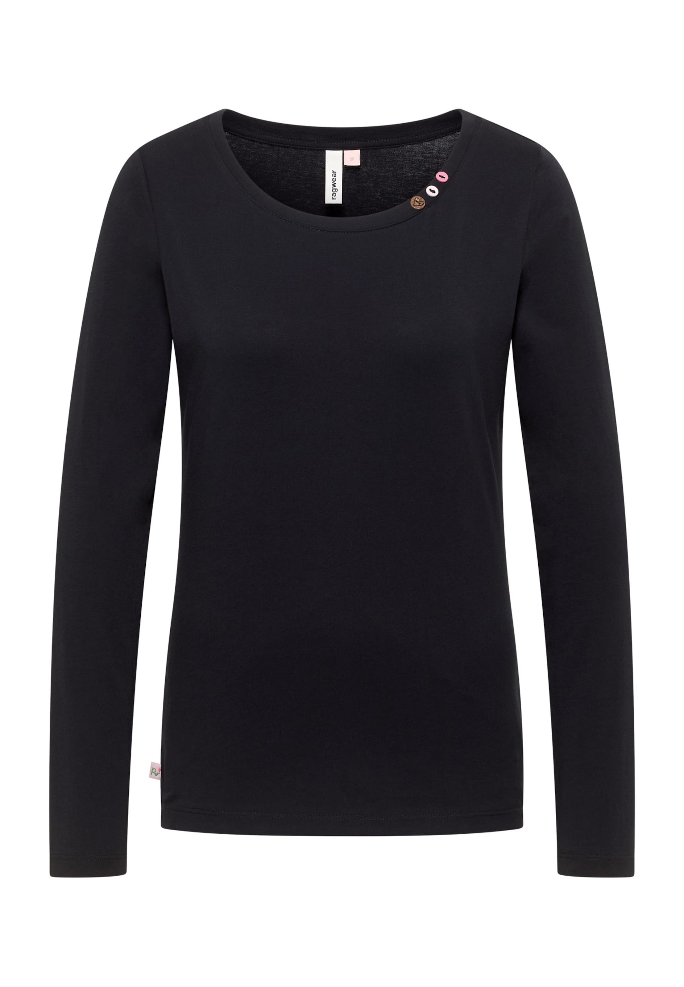 Ragwear Shirt in Schwarz: Vorderseite