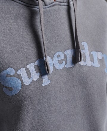 Superdry Sweatshirt 'Vintage' in Grey