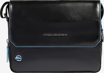 Piquadro Skuldertaske i sort: forside