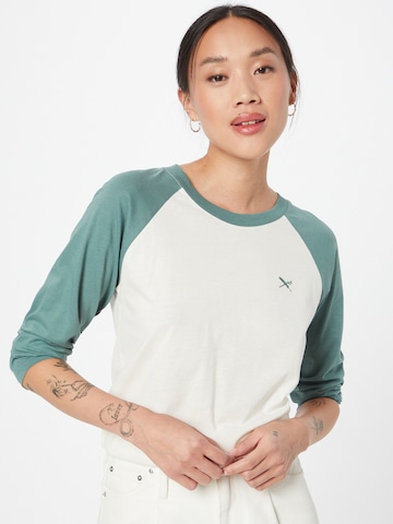 Iriedaily Shirt 'Flaggy' in Blauw: voorkant