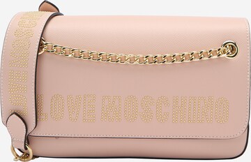 Love Moschino Taška přes rameno – béžová