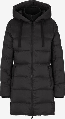 RINO & PELLE Winter Coat 'Nadira' in Black: front
