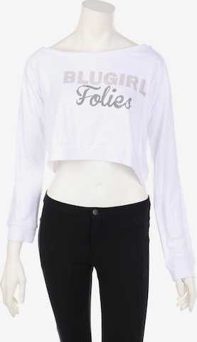 Blugirl Folies Sweatshirt L in Weiß: predná strana