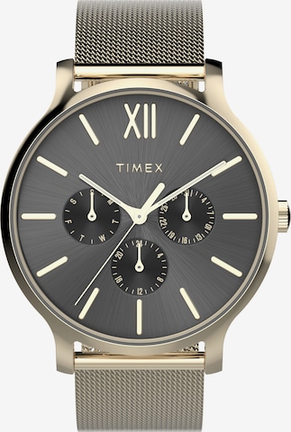 Orologio analogico 'Transcend' di TIMEX in oro: frontale