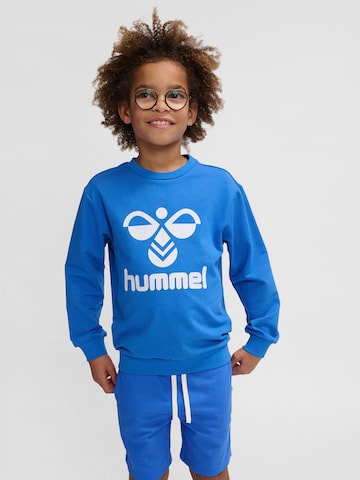 Hummel Athletic Sweatshirt in Blue: front