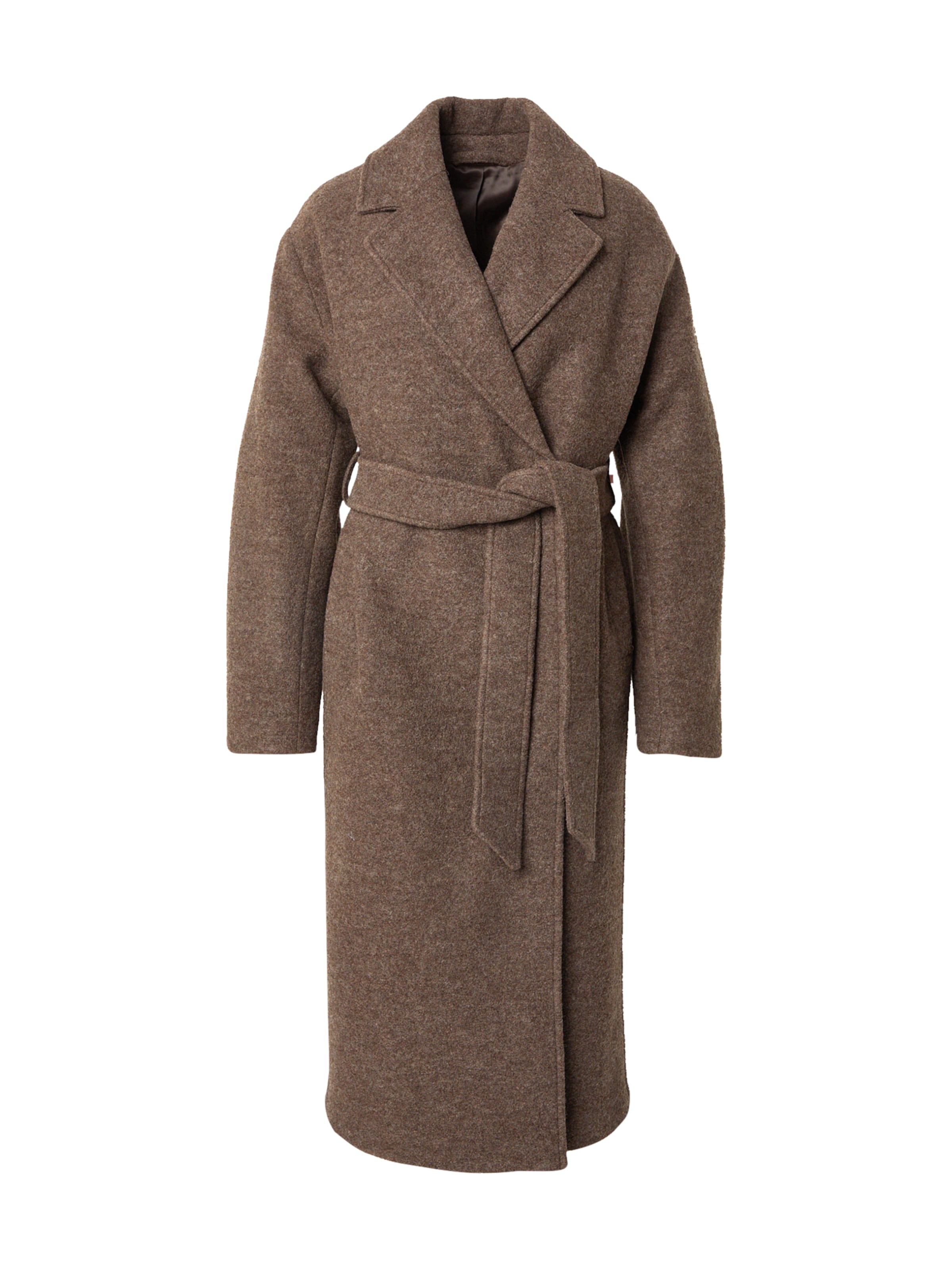 & Other Stories Kevad-sügismantel, värv pruun: eest vaates