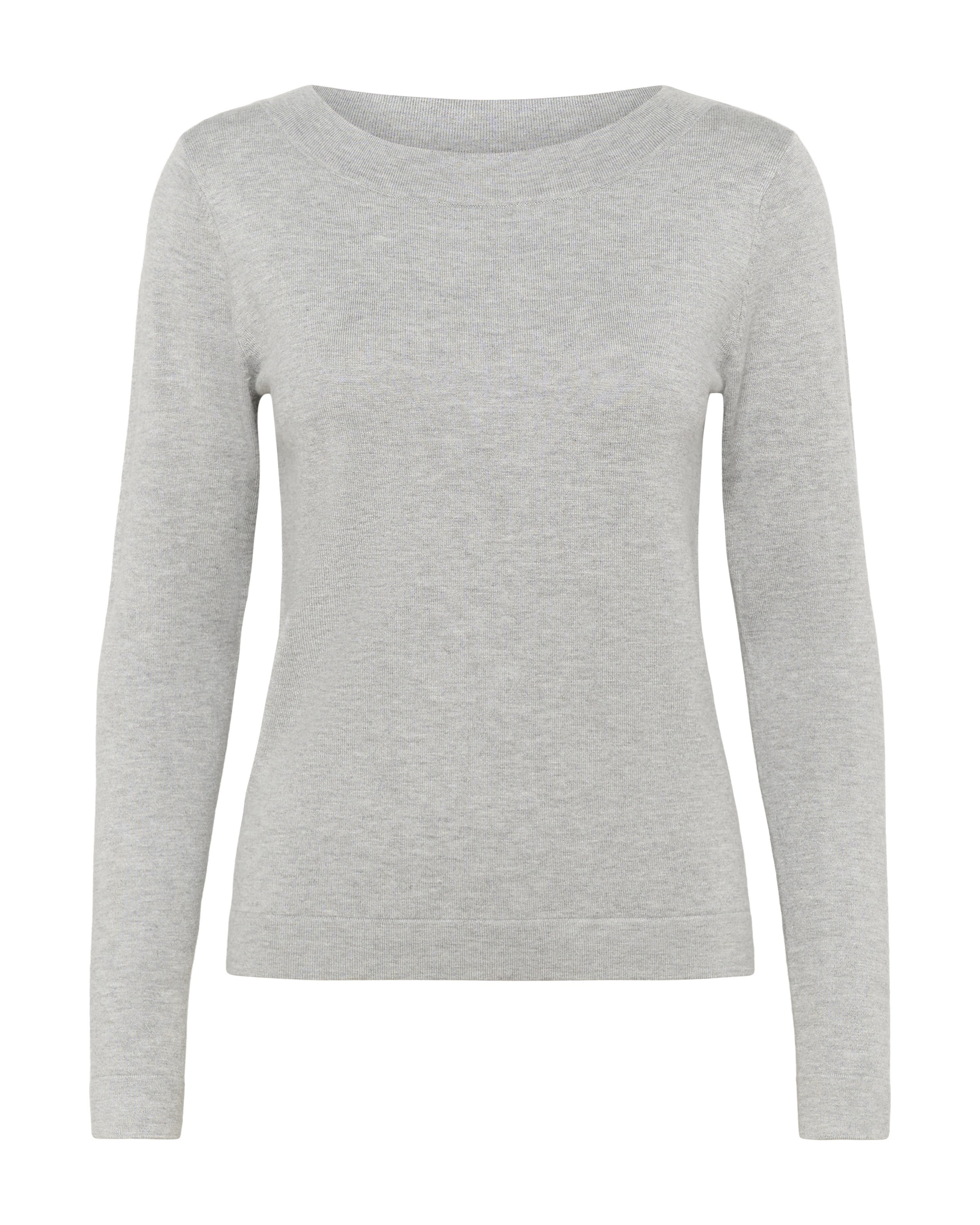 Kaffe Sweater 'KAlizza' in Grey: front