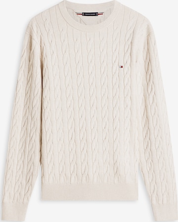 TOMMY HILFIGER Sweater in White: front