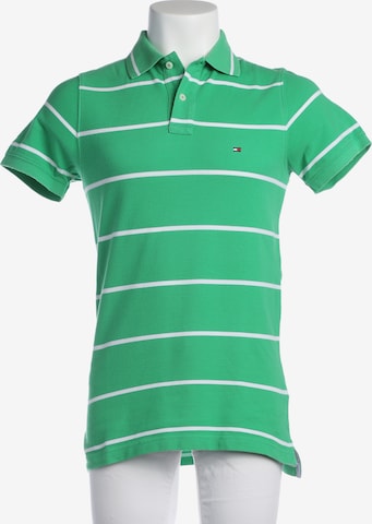 TOMMY HILFIGER Poloshirt S in Grün: Vorderseite