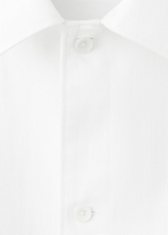 MANGO MAN Regular Fit Hemd 'Onyx' in Weiß
