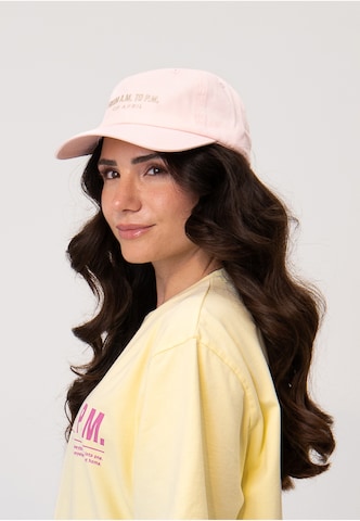 Cappello da baseball 'Aviva' di OH APRIL in rosa
