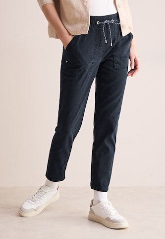 CECIL Slimfit Hose in Blau: Vorderseite