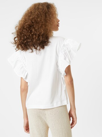 Sisley - Camiseta en blanco