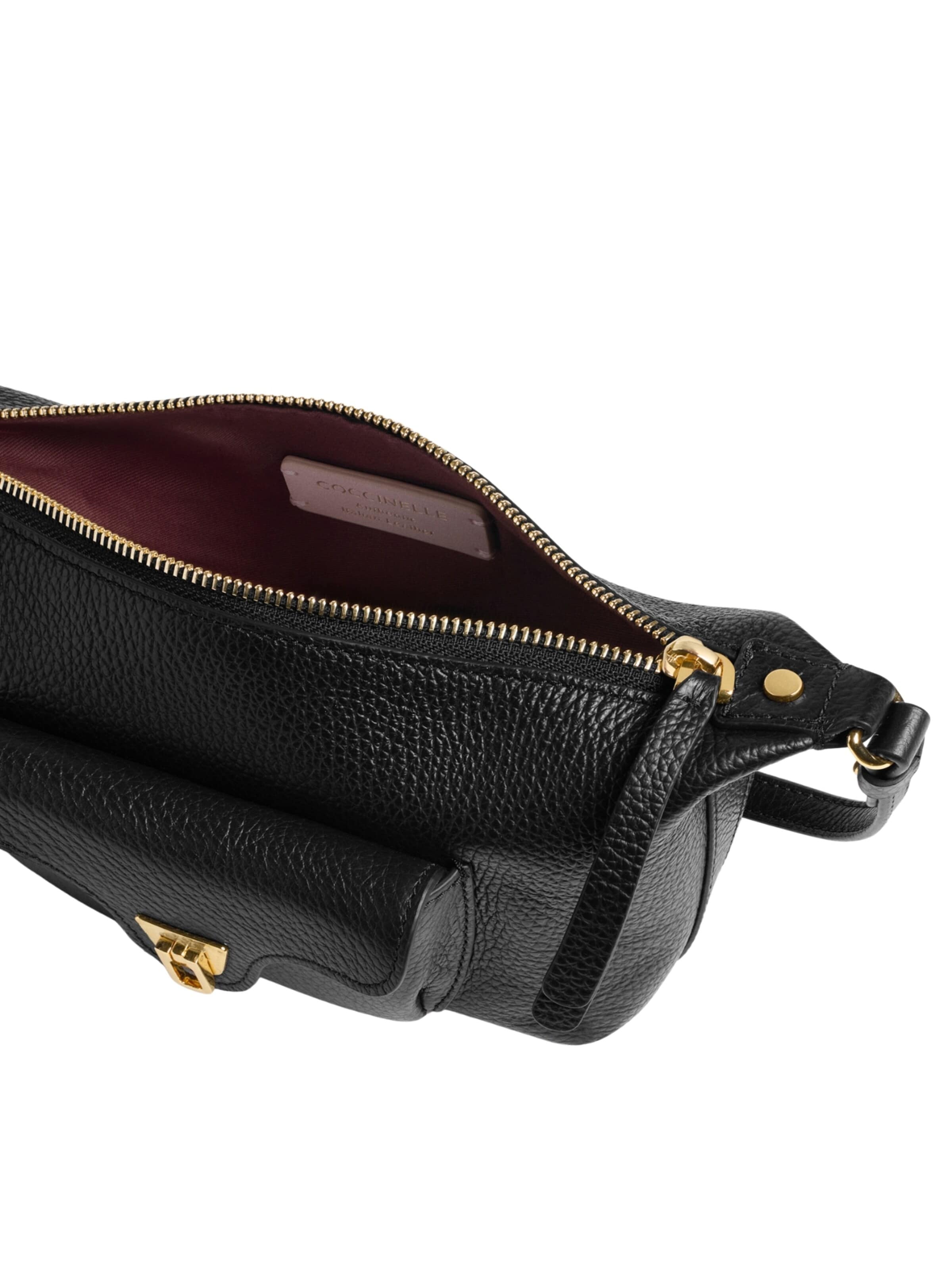 Coccinelle - Bolso de hombro 'Beat Generation FW26 3' en negro