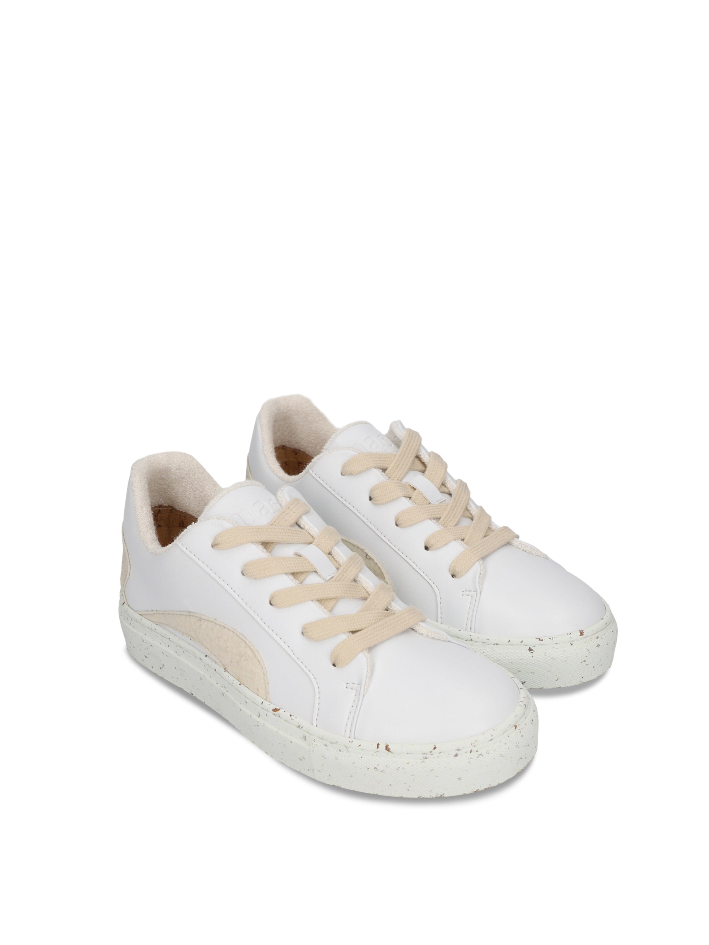 Baskets basses 'Berlin' nae Vegan Shoes en blanc
