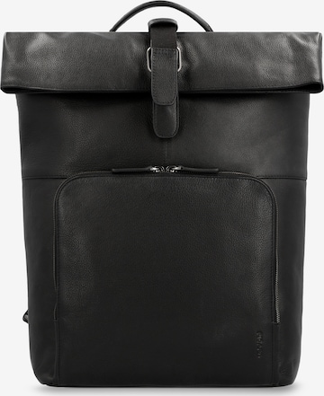 Picard Backpack 'Paolo' in Black: front