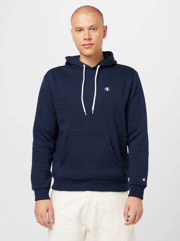 Sweat-shirt Champion Authentic Athletic Apparel en bleu : devant