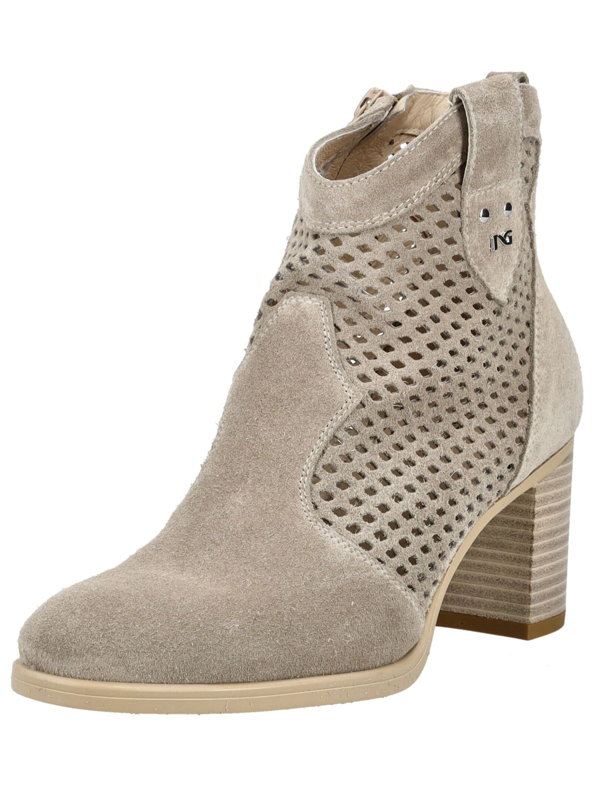 Bottines Nero Giardini en gris : devant