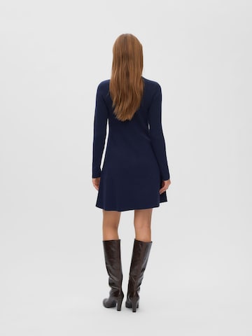 Robes en maille 'JESSICA' VERO MODA en bleu