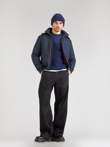 G-STAR Svetr 'Army' – modrá