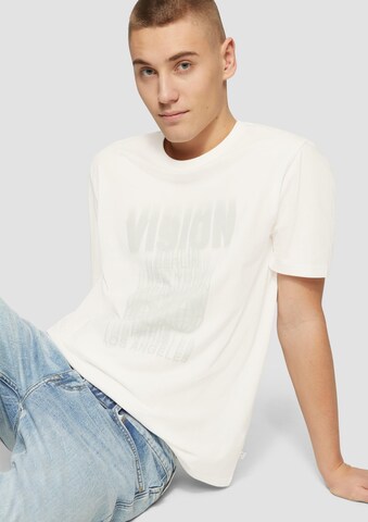 QS T-Shirt in Beige