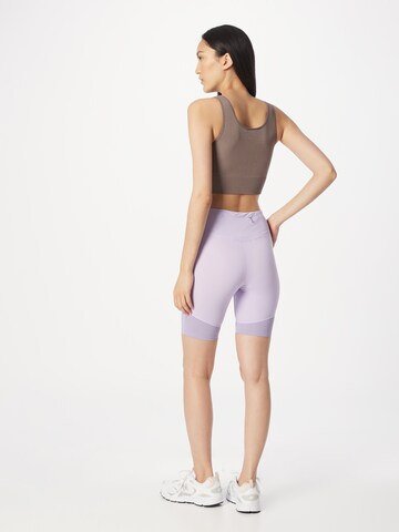 Skinny Pantaloni sportivi 'Impulse' di MIZUNO in lilla