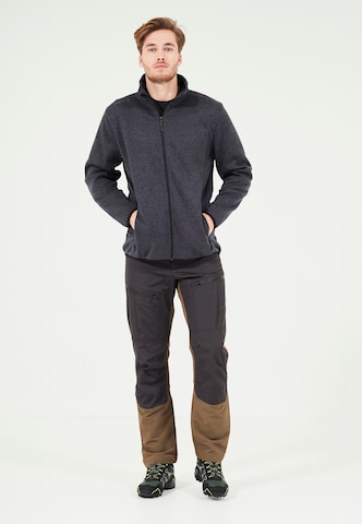 Whistler Athletic fleece jacket 'Pareman' in Grey
