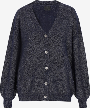 Cardigan DreiMaster Klassik en bleu : devant