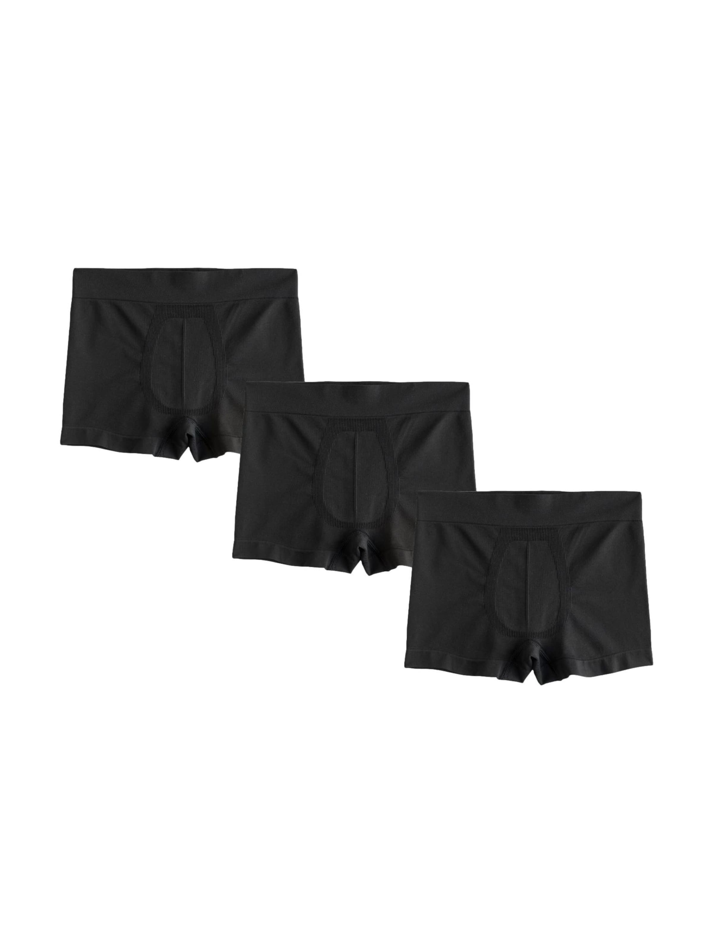 Next Badshorts i svart: framsida