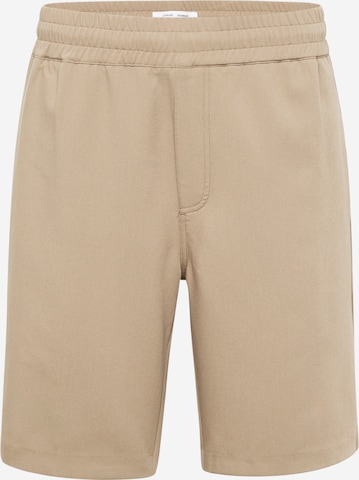 Samsøe Samsøe Broek 'Smith' in Beige: voorkant