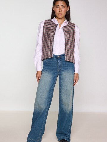 Maison 123 Blouse 'Thomas' in Pink