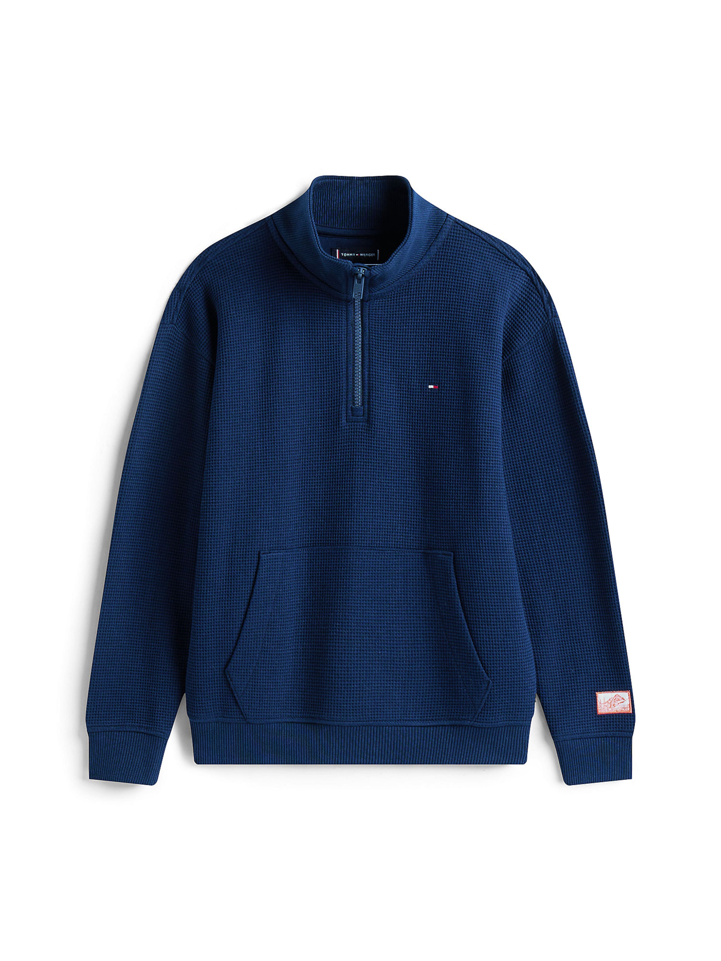 Sweat TOMMY HILFIGER en bleu : devant
