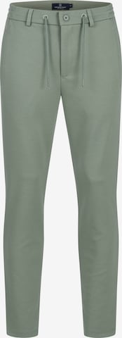 Regular Pantalon chino 'Harngate' Kronstadt en vert : devant