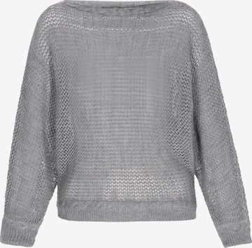 DreiMaster Vintage Pulover 'Comfy' | siva barva: sprednja stran