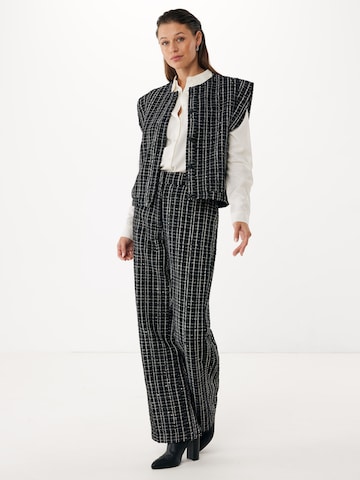MEXX Gebreid vest in Zwart