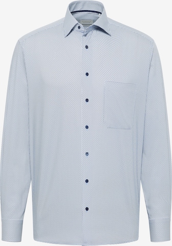ETERNA Comfort fit Zakelijk overhemd in Blauw: voorkant
