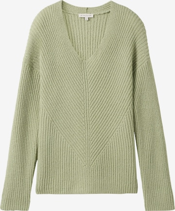 TOM TAILOR Pullover in Grün: Vorderseite