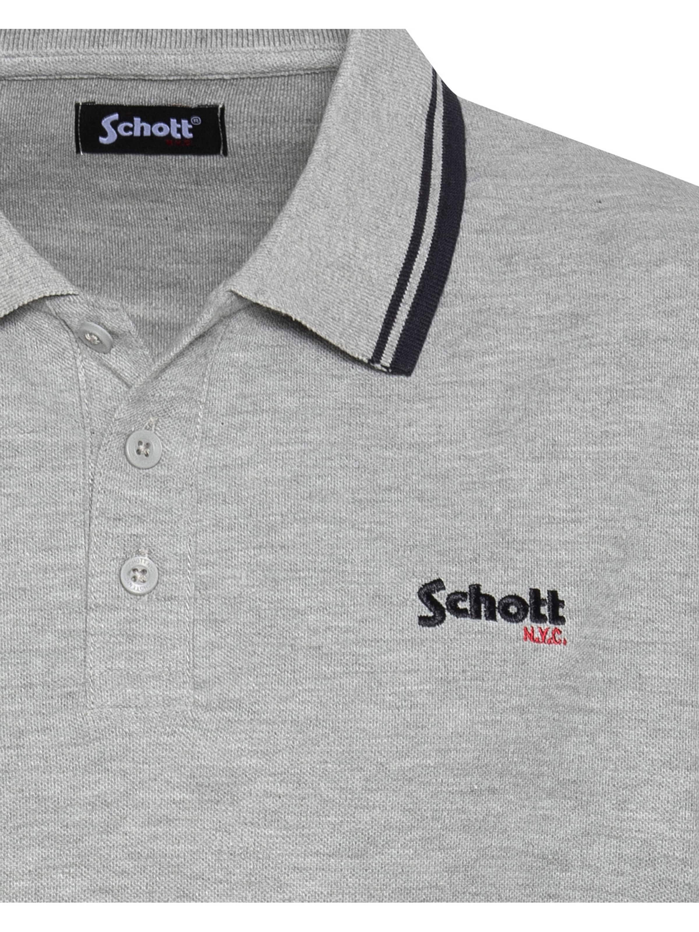 T-Shirt Schott NYC en gris