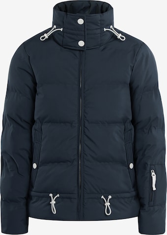 DreiMaster Maritim Winter Jacket in Blue: front