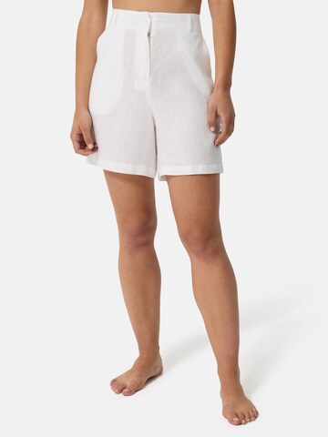 regular Pantaloni di CASH-MERE.CH in bianco: frontale