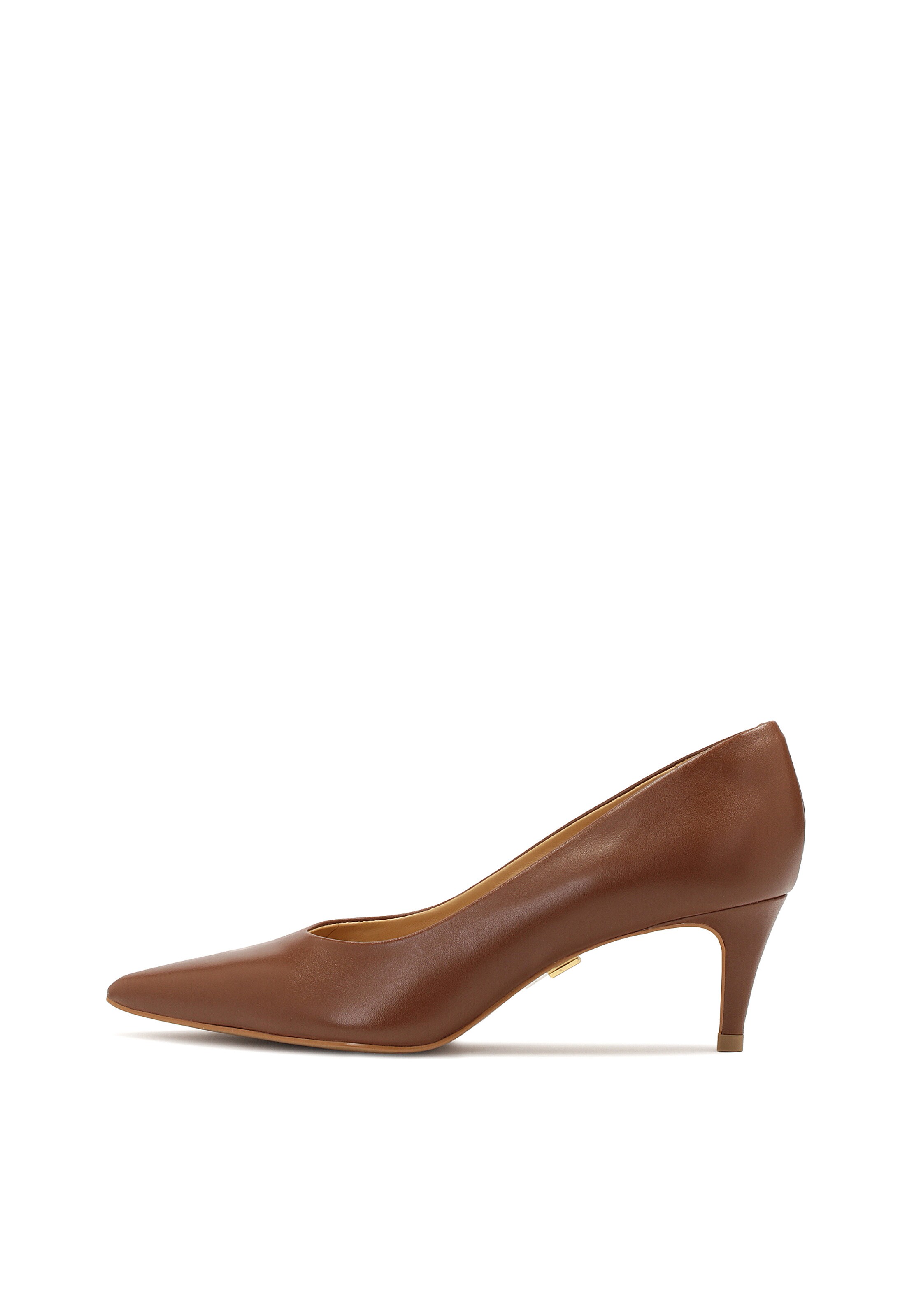 Kazar Pumps i brun: forside